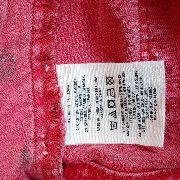 Anthropologie Holding Horses Red Pencil Skirt - Picture 6 of 9